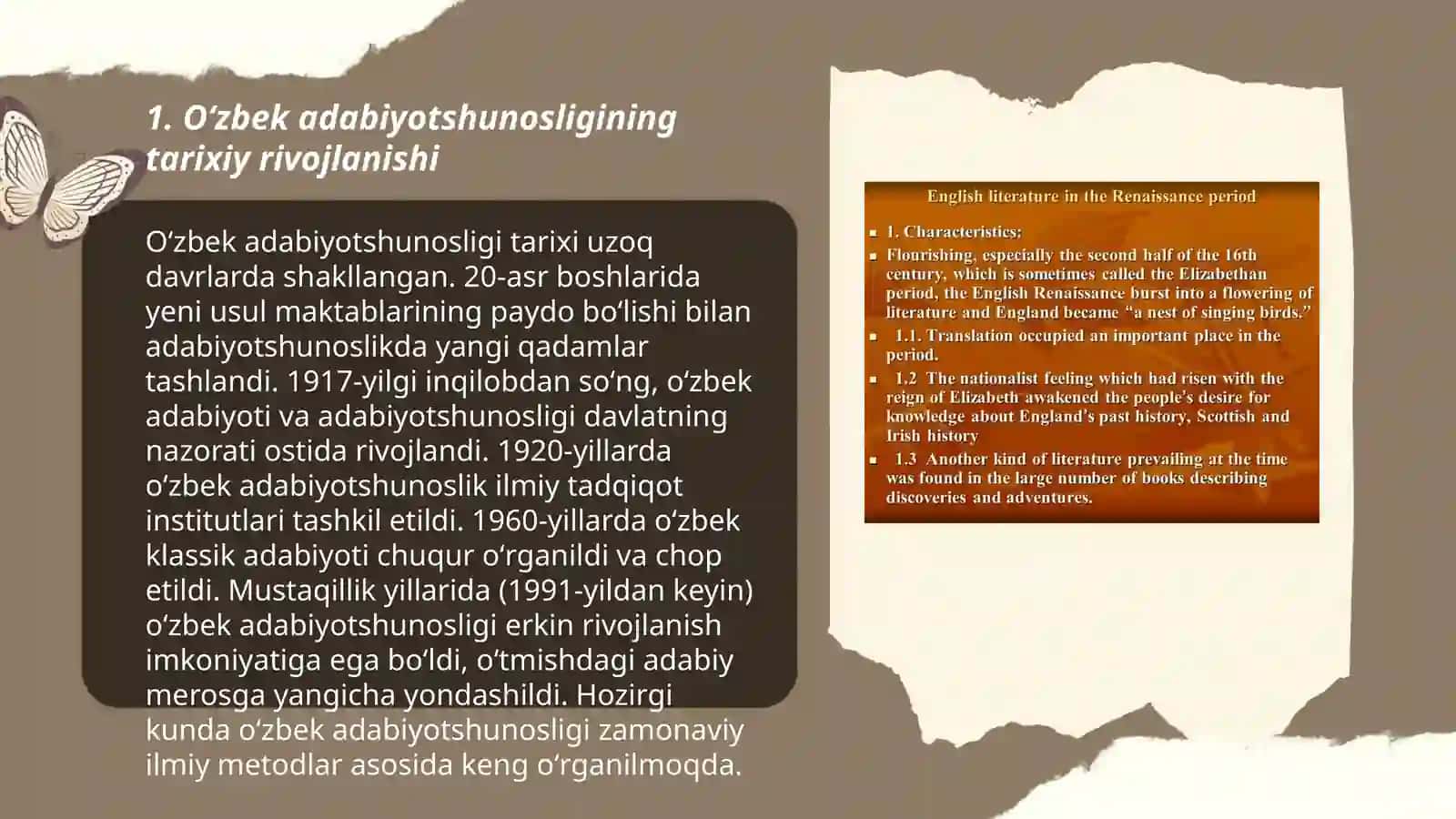 Oʻzbek adabiyotshunoslari va ularning kun rivojida tutgan oʻrni 3