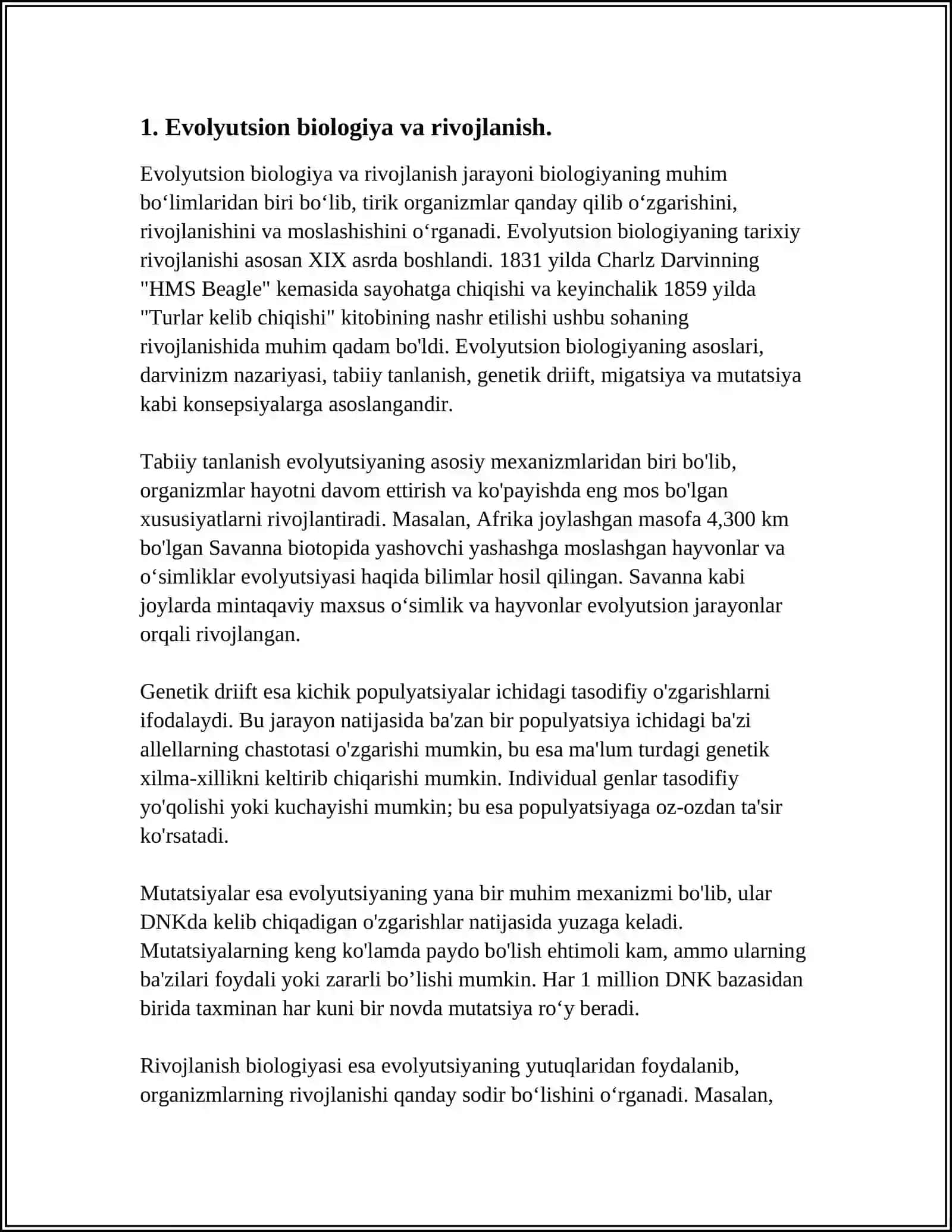 ODAMDA RIVOJLANISHNING FILOGENETIK NUQSONLARI 3