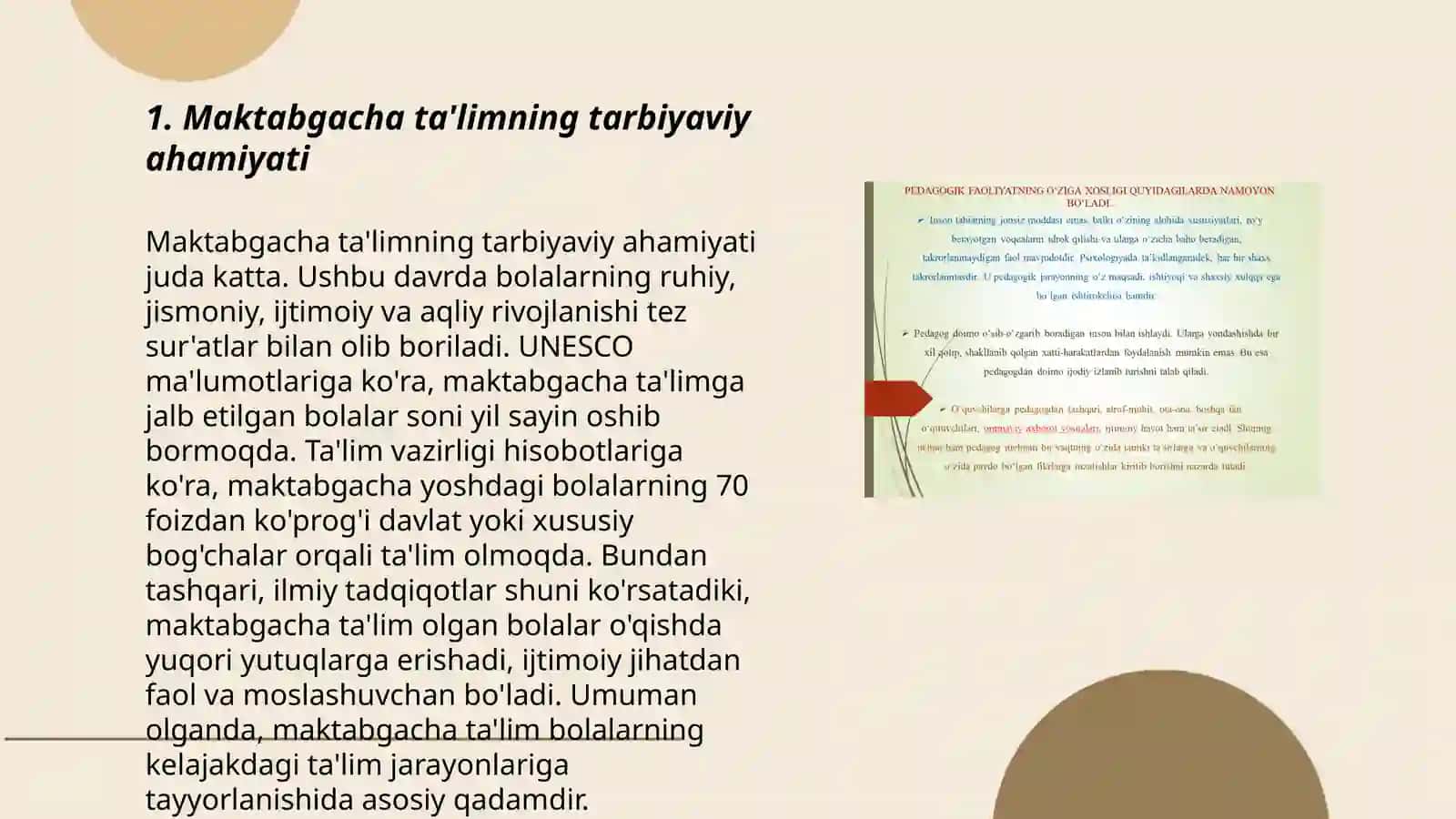 Maktabgacha talimning ilmiy ishining mazmuni va manosi 3