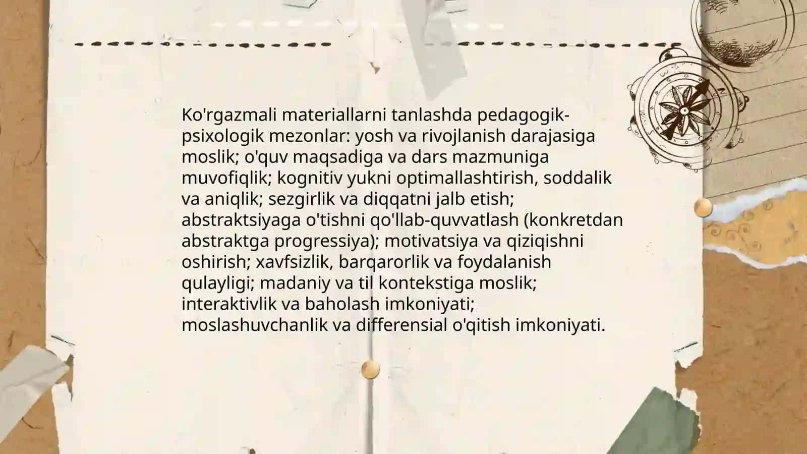 Matematika mashg'ulotlarida ko'rgazmali materiallar tanlash va tayyorlash va matematik tasavvurlarni shakllantirishda ko'rgazmali materiallarning ahamiyati 3