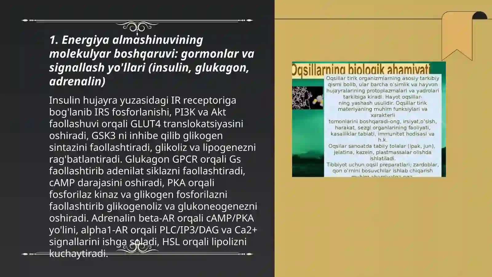 Uglevodlar almashinuvi boshqarilishining buzilishlari 3