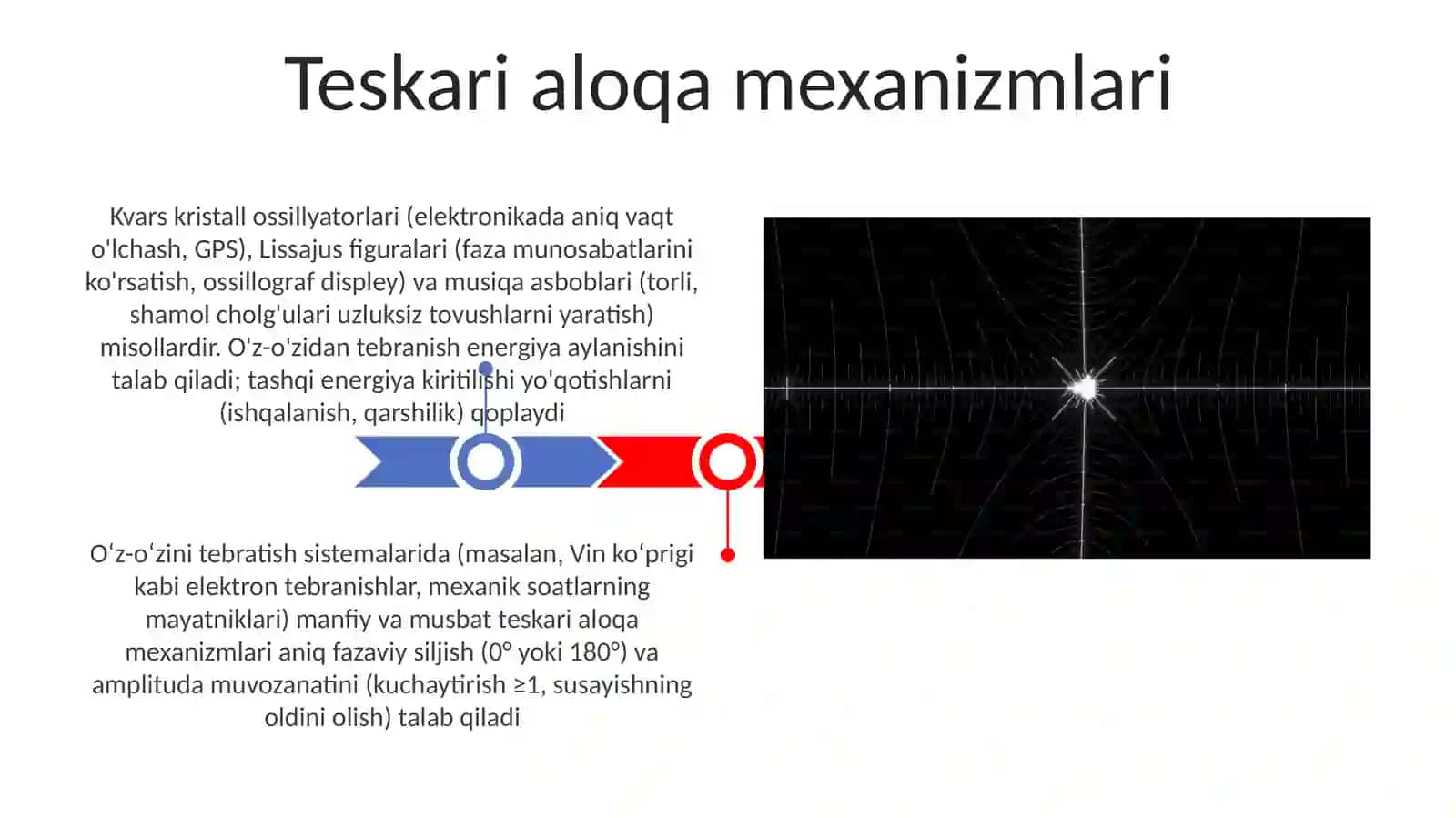 Garmonik tebranishlarni generatsiyalash 3