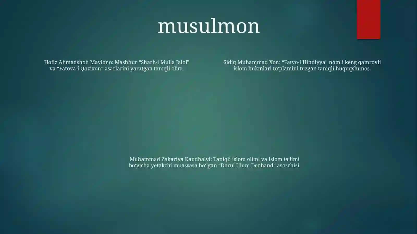 Al-Buxoriy: Hadis ilmining doyeni 3
