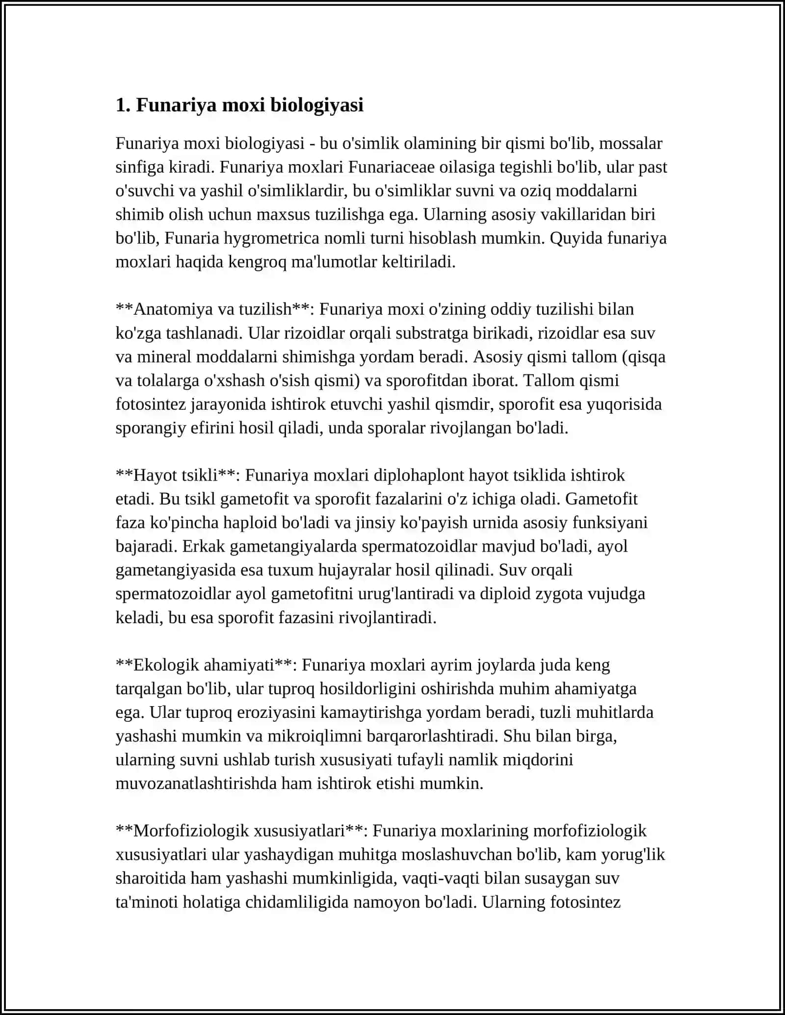 FUNARIYA MOXI BIOLOGIYASI 3