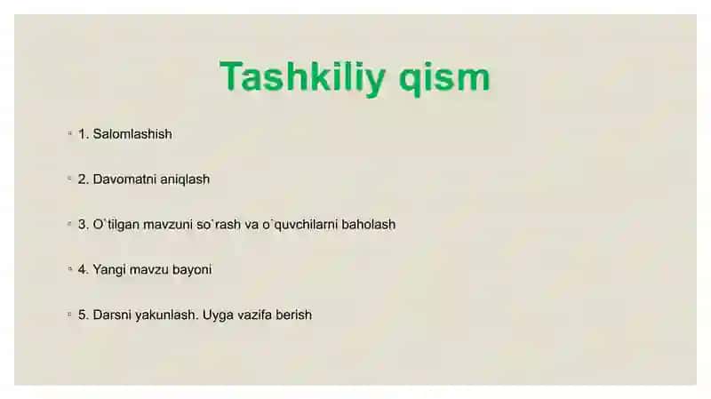 Hujayraning oziqlanishi 3