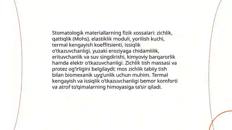 Stomotologik materiallar 3