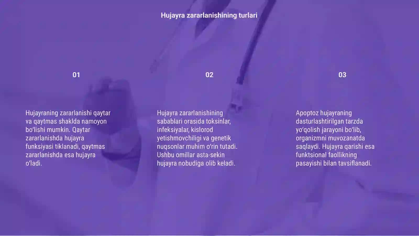 Hujayraning zararlanishi 3