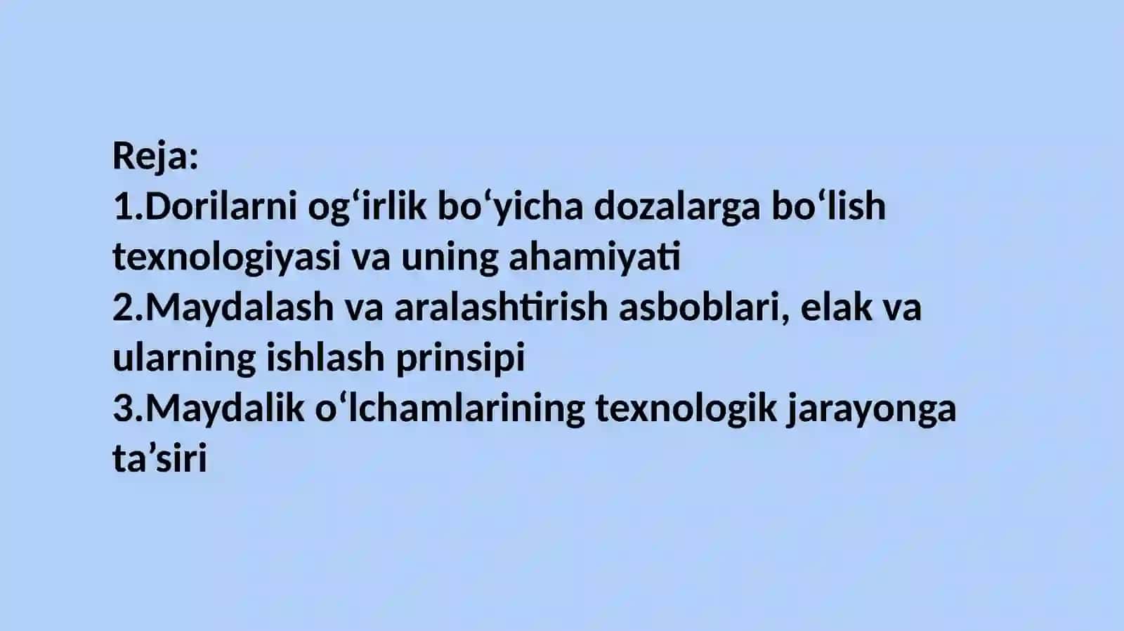 Farmasevtik texnologiya 3