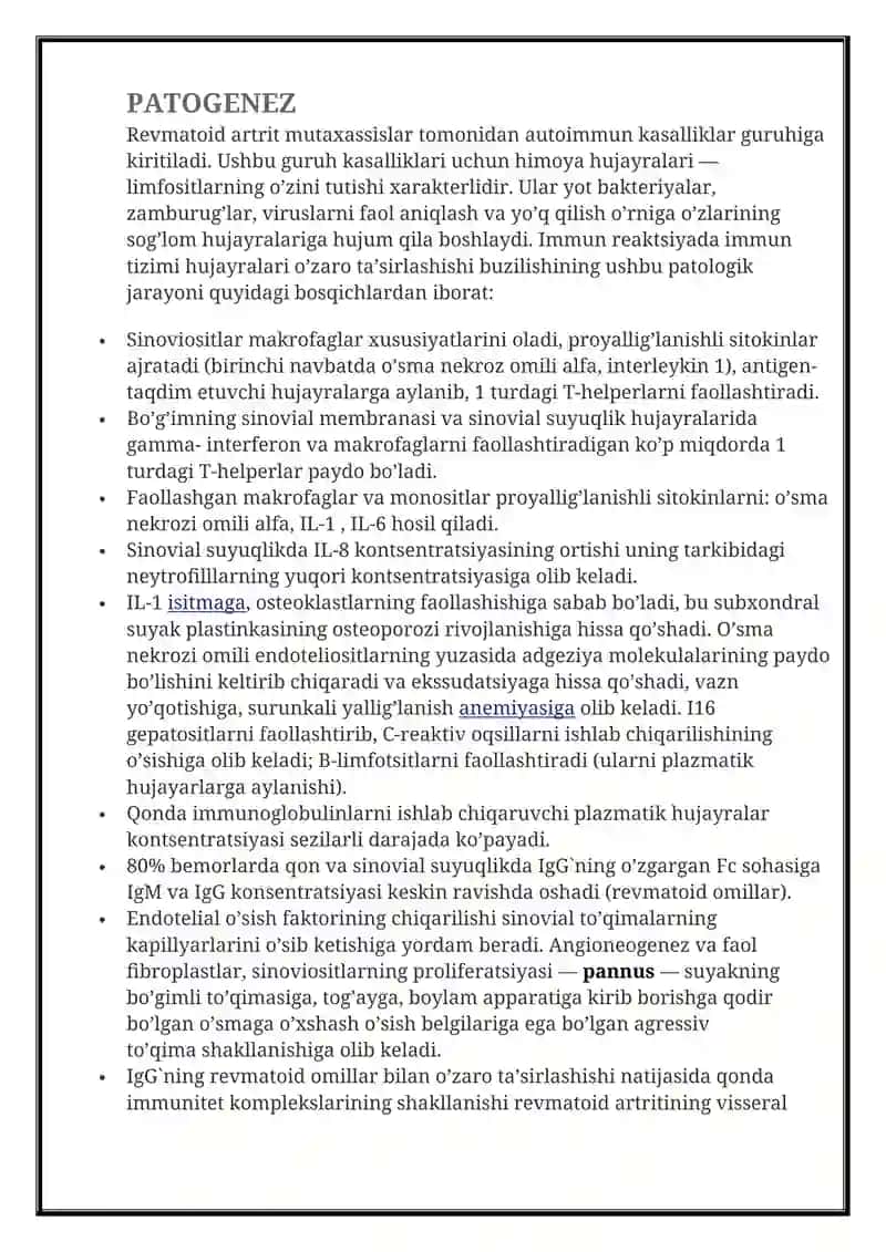 Revmatoid artrit 3