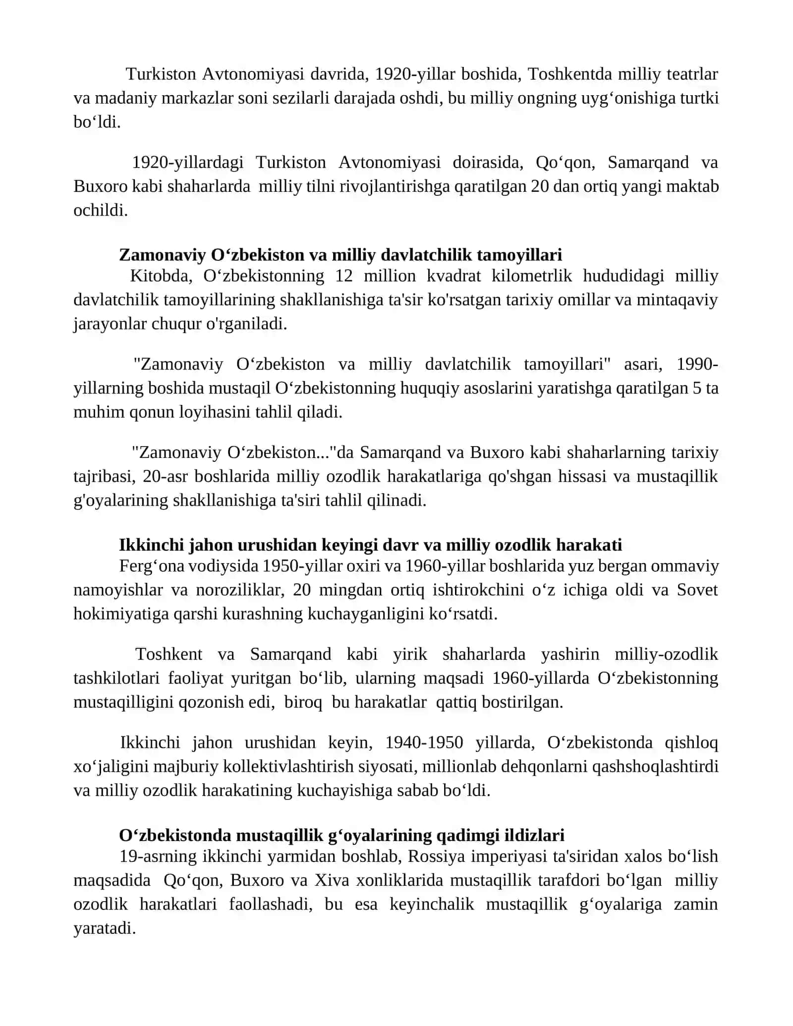 Ózbekistonda mustaqilik goyalorining tarixiy asoslori 3