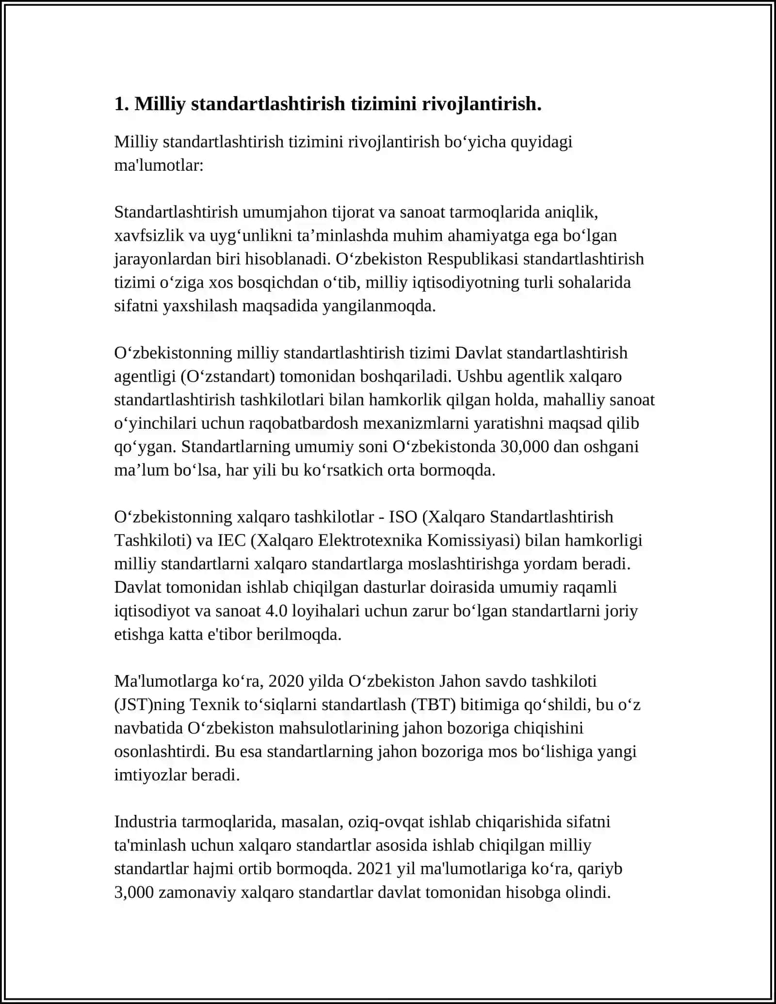 MILLIY STANDARTLASHTIRISH VA METROLOGIYA TIZIMLARI 3
