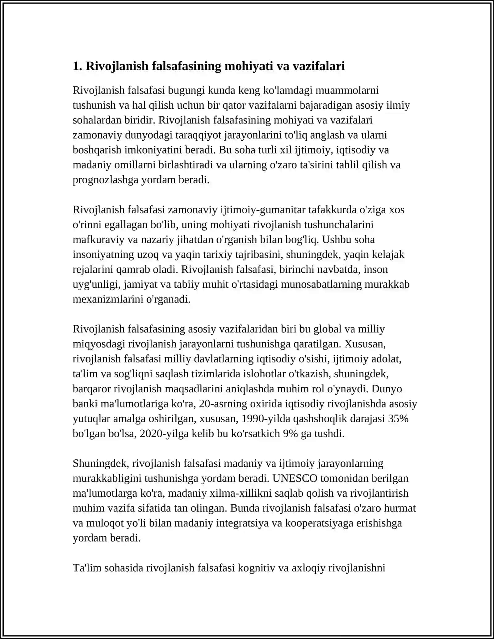 RIVOJLANISH FALSAFASI 3