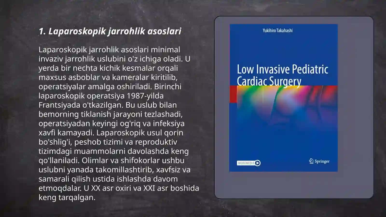 Kam invaziv jarrohlik tamoyillari 3