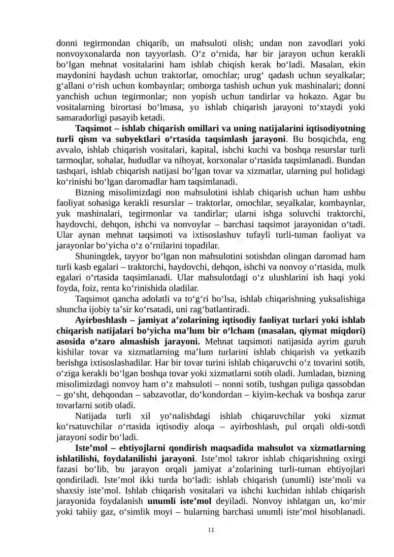 IQTISODIYOT NAZARIYASI FANINING PREDMETI VA O`RGANISH USULLARI 3