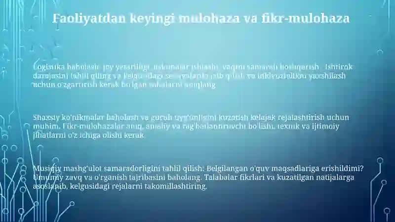 Musiqa Faoliyatlari Ishlanmasi Tuzish 3