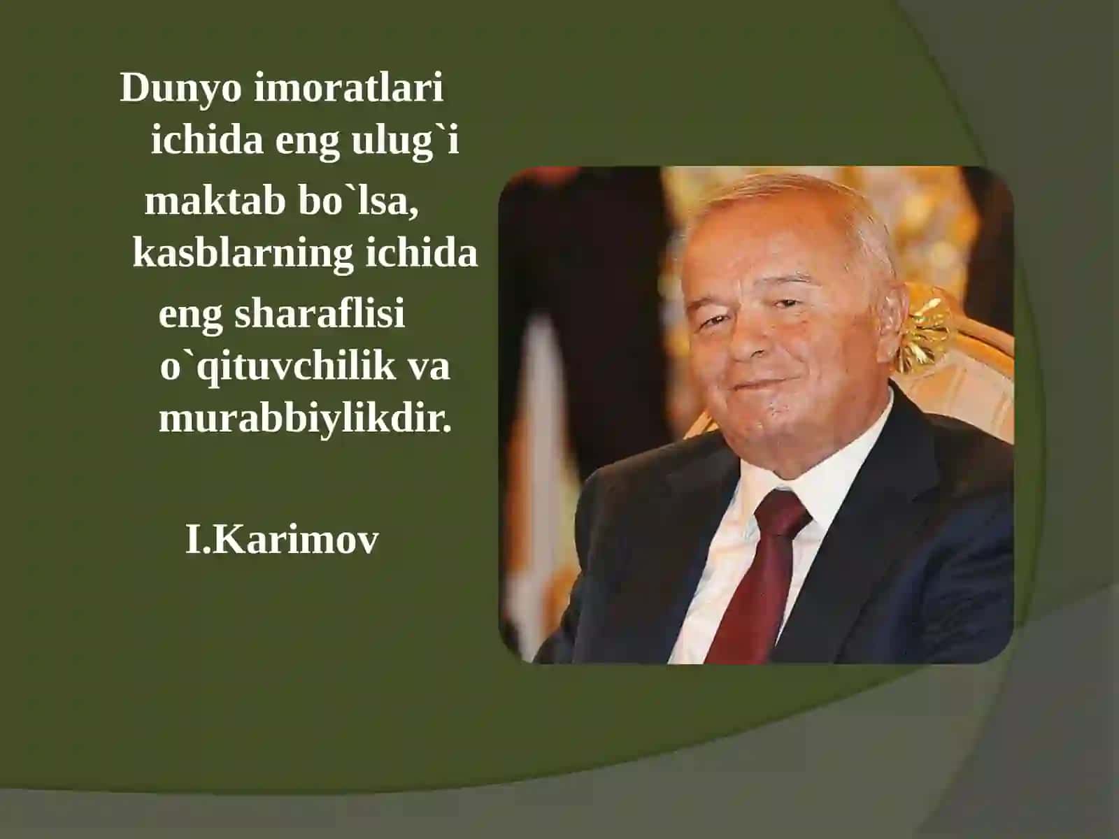 O`QITUVCHILIK KASBI, UNING HUQUQIY, DEMOKRATIK JAMIYATDAGI RIVOJI VA TUTGAN O`RNI 3