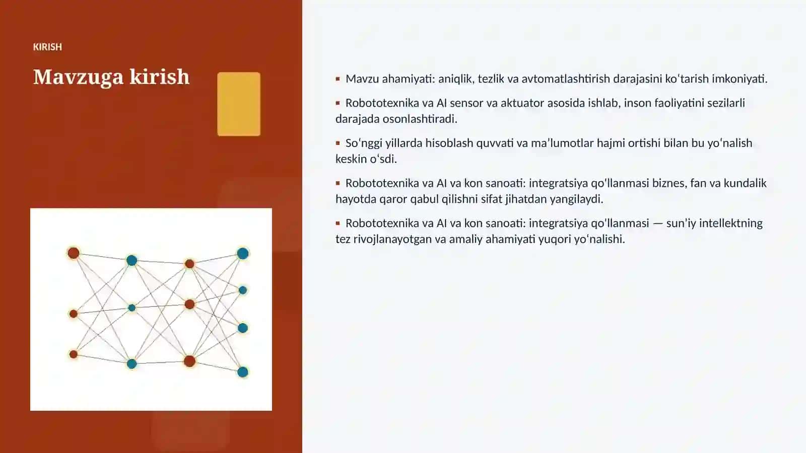 Robototexnika va AI va kon sanoati: integratsiya qo'llanmasi 3