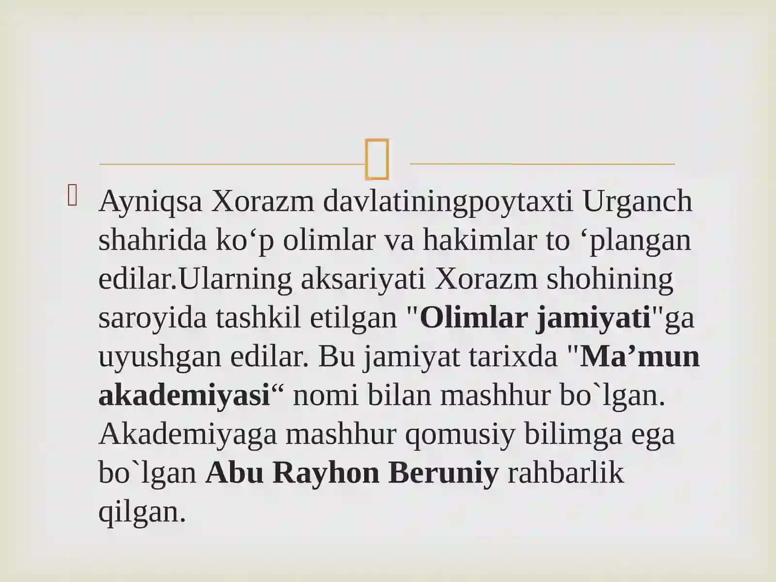 O‘ZBEKISTON HUDUDIDA O‘RTA ASRLARDAGI TIBBIYOT 3