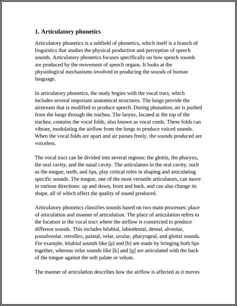 PHONETICS AS A BRANCH OF LINGUISTIC 3