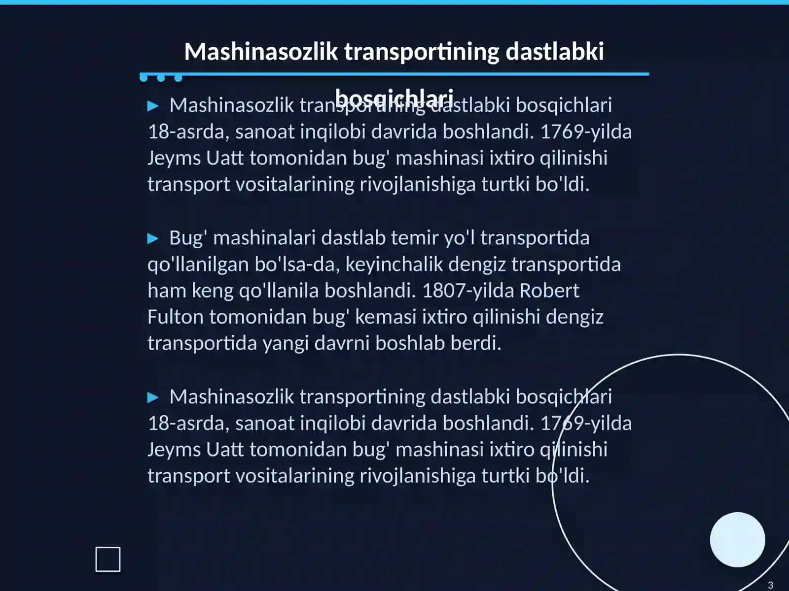 Zamonaviy mashinasozlik transporti 3