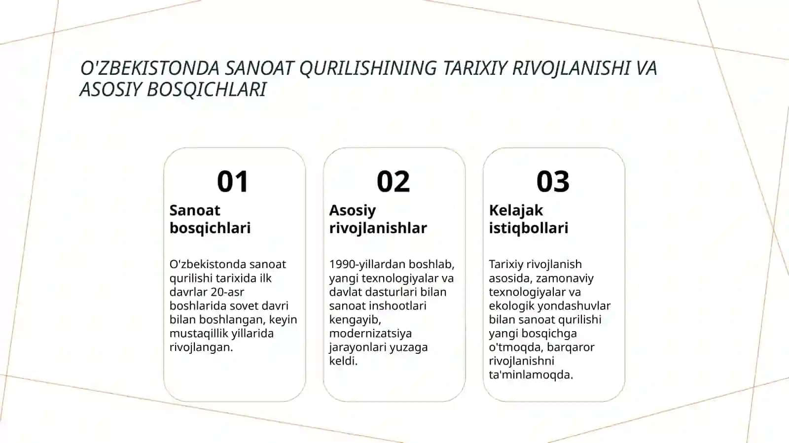 O'zbekistonda sanoat qurilishi 3