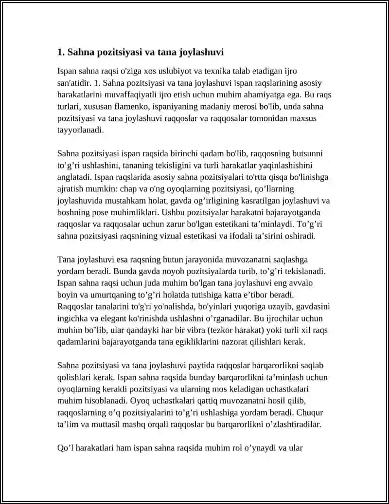 ISPAN SAHNA RAQSINING ASOSIY HARAKATLARINI IJRO ETISH USLUBIYOTI 3