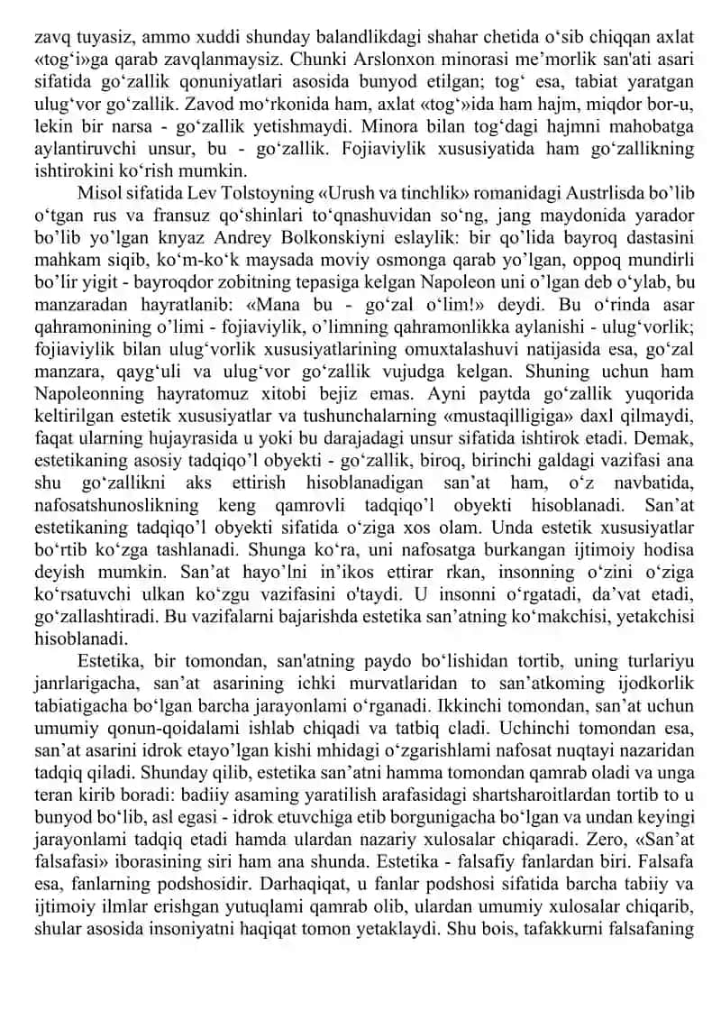 Estetika 3