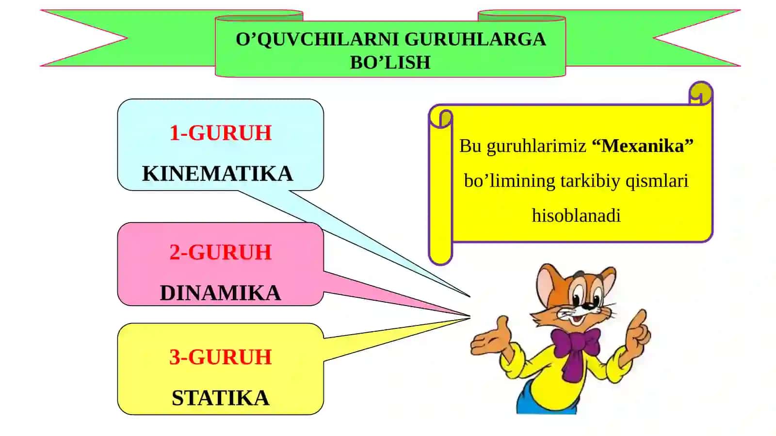 7-sinf Fizika dars ishlanma. Skalyar va vektor kattaliklar hamda ular ustida amallar 3