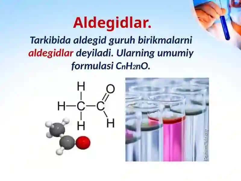 Okso birikmalar.aldegidlar.Olinishi va xossalari 3