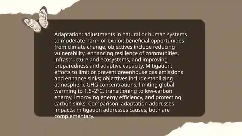 Climate Change: Adaptation vs. Mitigation Strategies 3