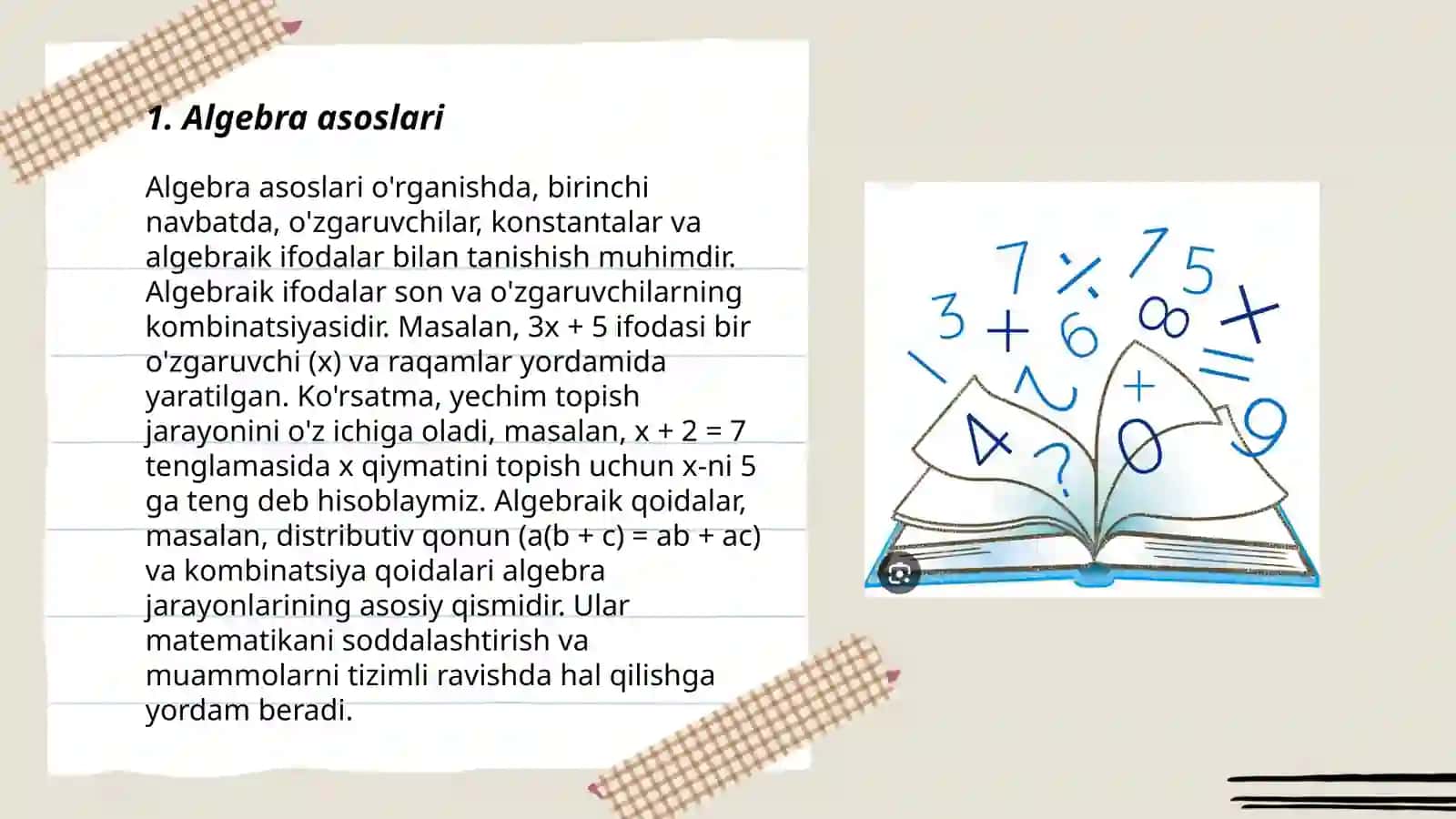 Matematika toʻgaraklarni oʻtkazish metodikasi 3