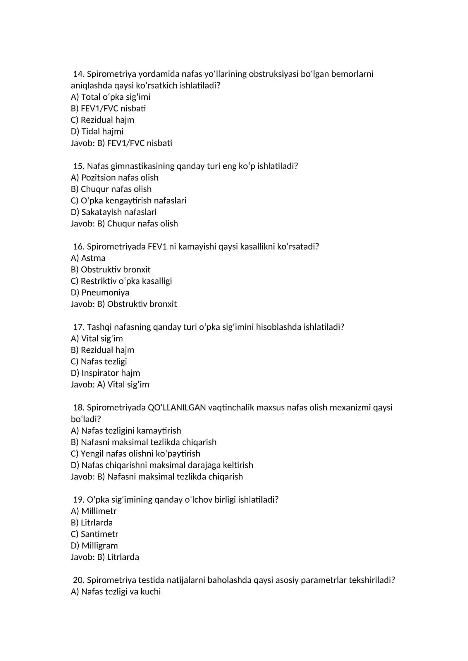 Spirometriya testi 3