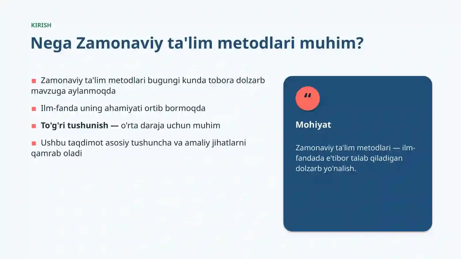 Zamonaviy ta'lim metodlari 3