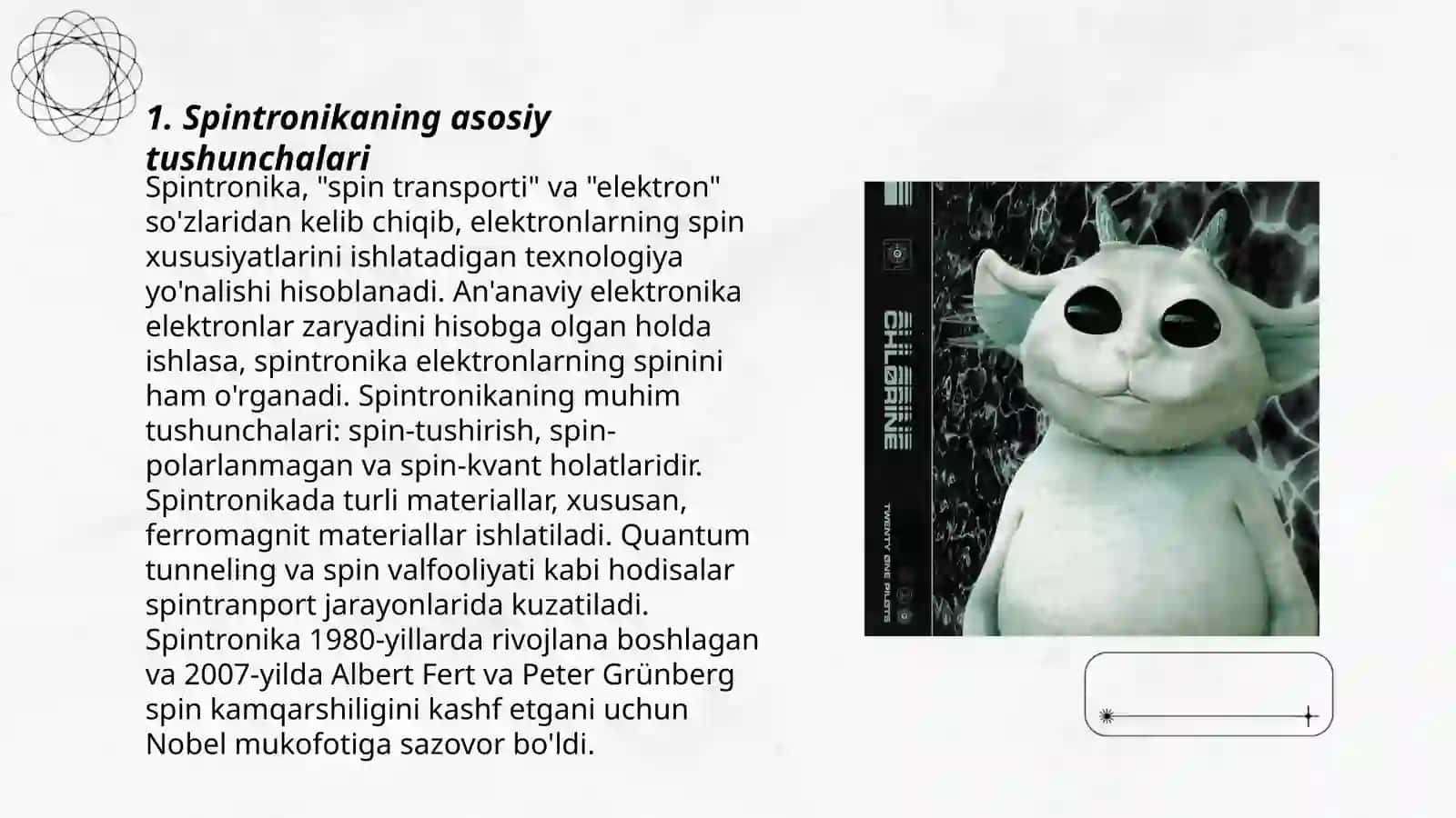 Spinli elektronika va uning elementlari 3
