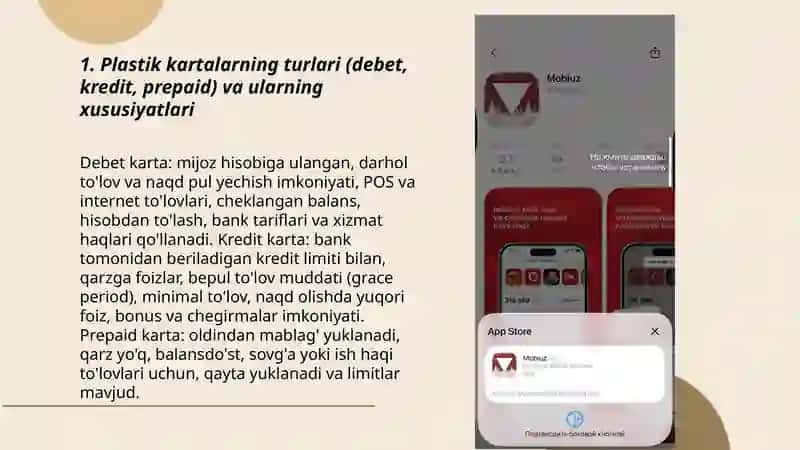 O’zbekiston tijorat banklarida plastik kartalar 3