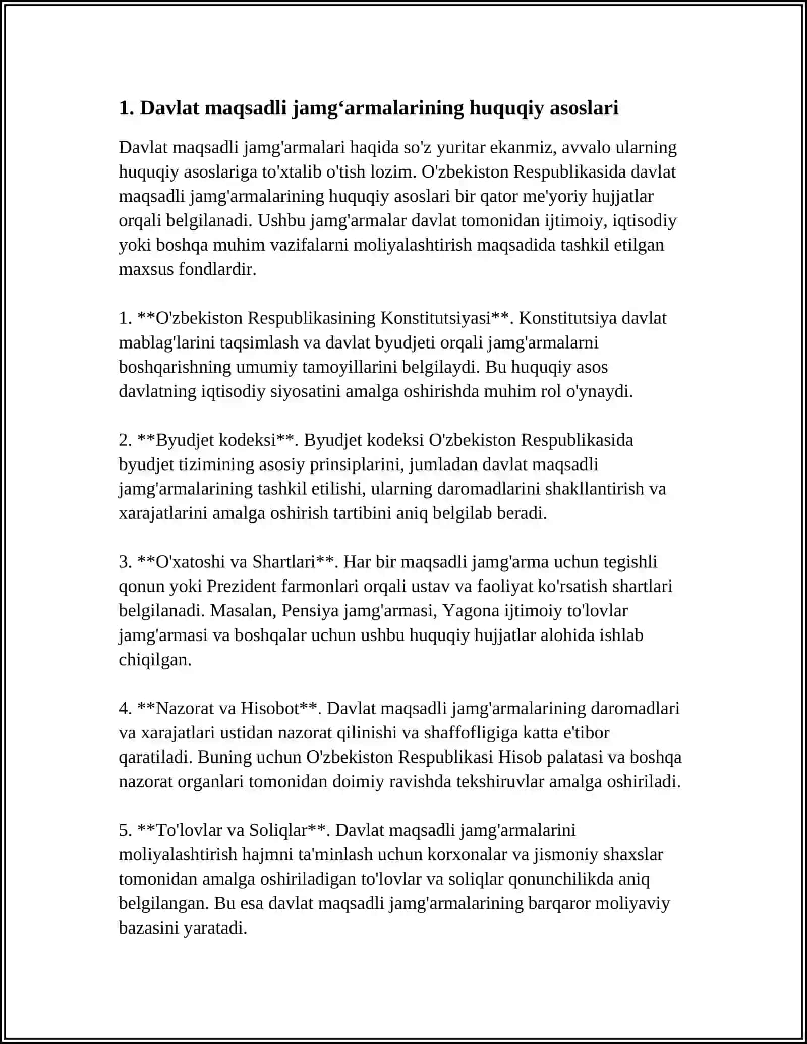 DAVLAT MAQSADLI JAMGARMALARI 3
