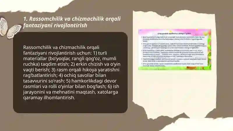 Ilk yosh bolalarning badiiy ijodiy qobiliyatlarini rivojlantirish yullari 3