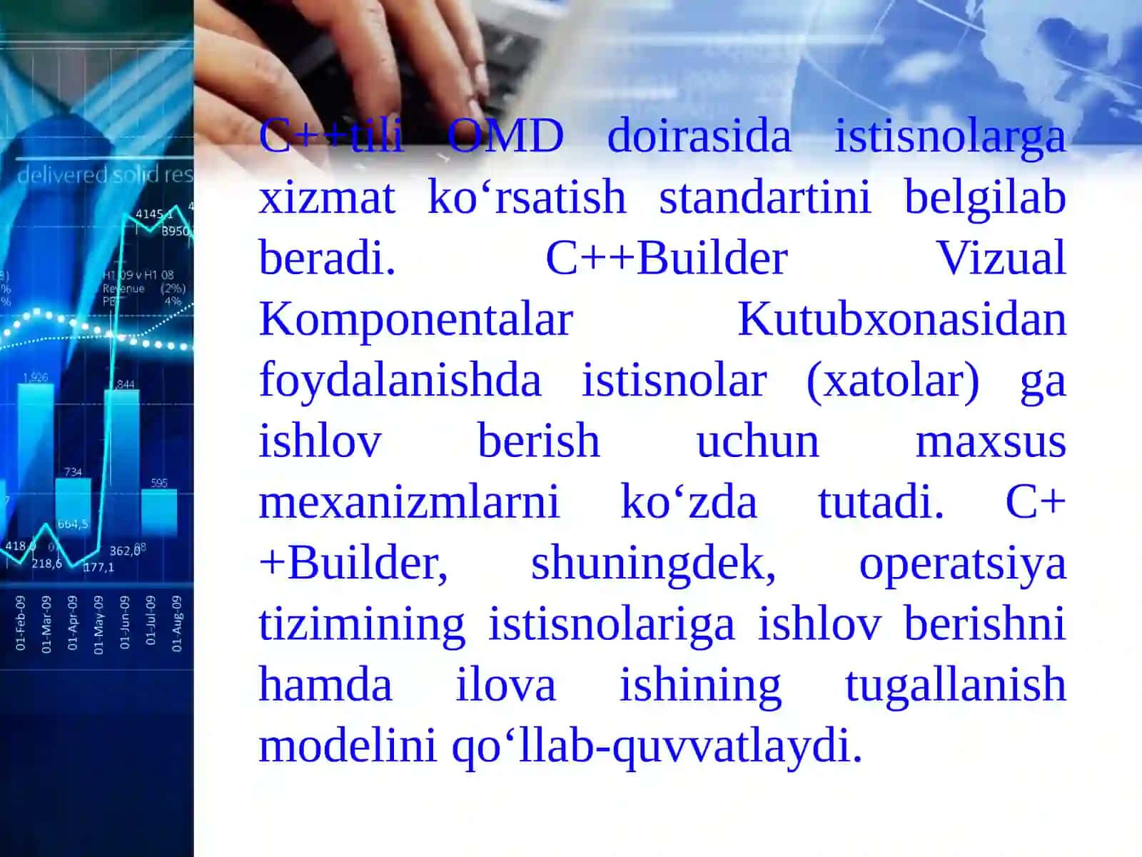 C++ da istisnolar bilan ishlash 3