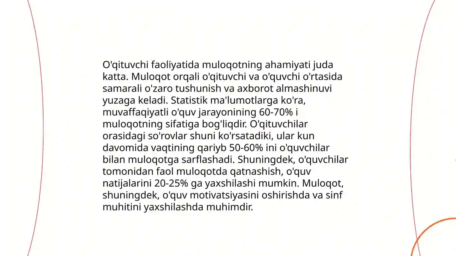 O'qituvchi faoliyatida muloqot madaniyati va psixologiyasi 3