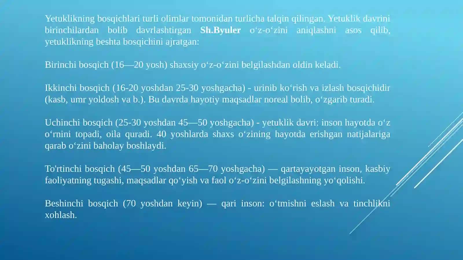 Yetuklik davomi 3