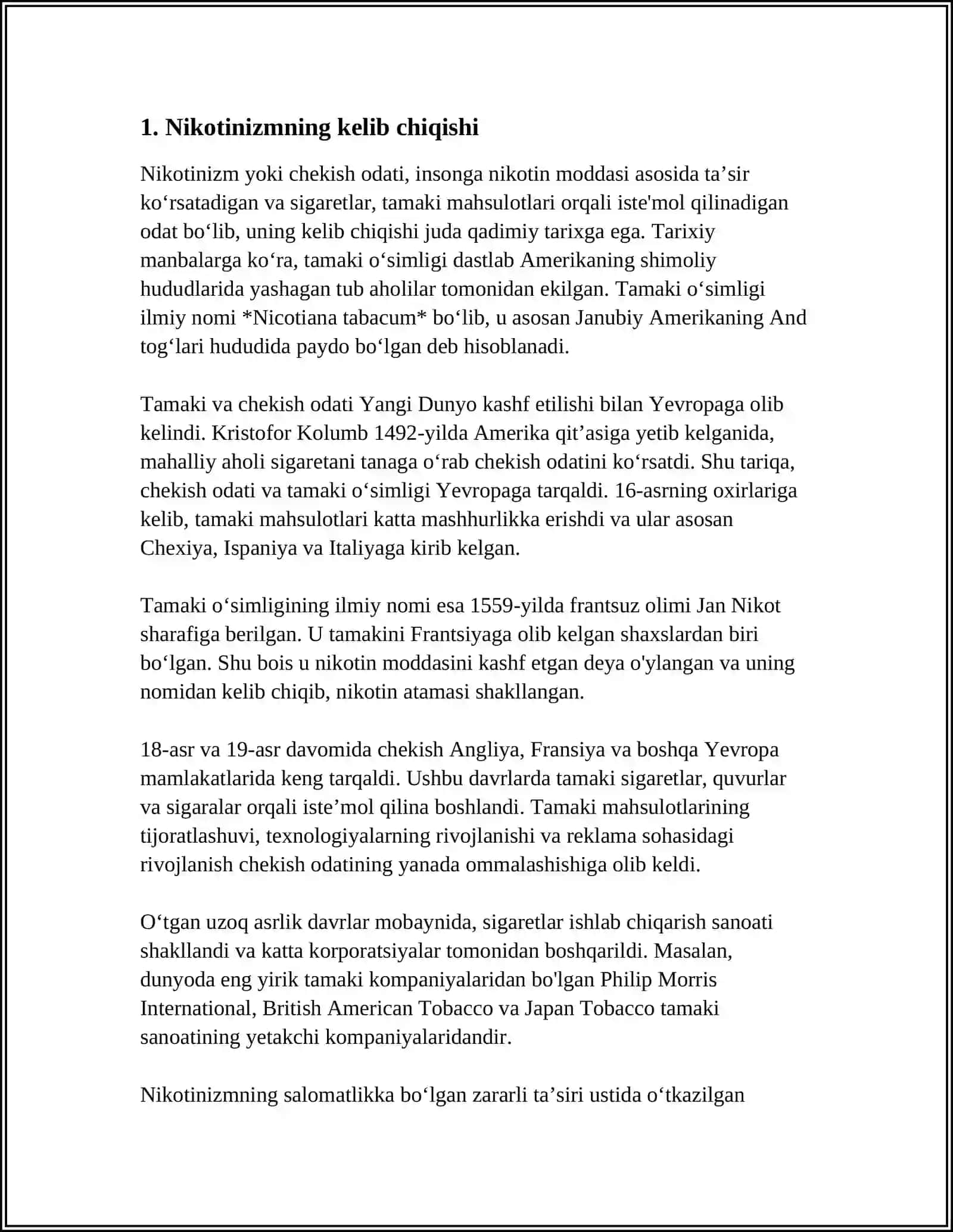NIKOTINIZM VA UNING ASORATLARI 3