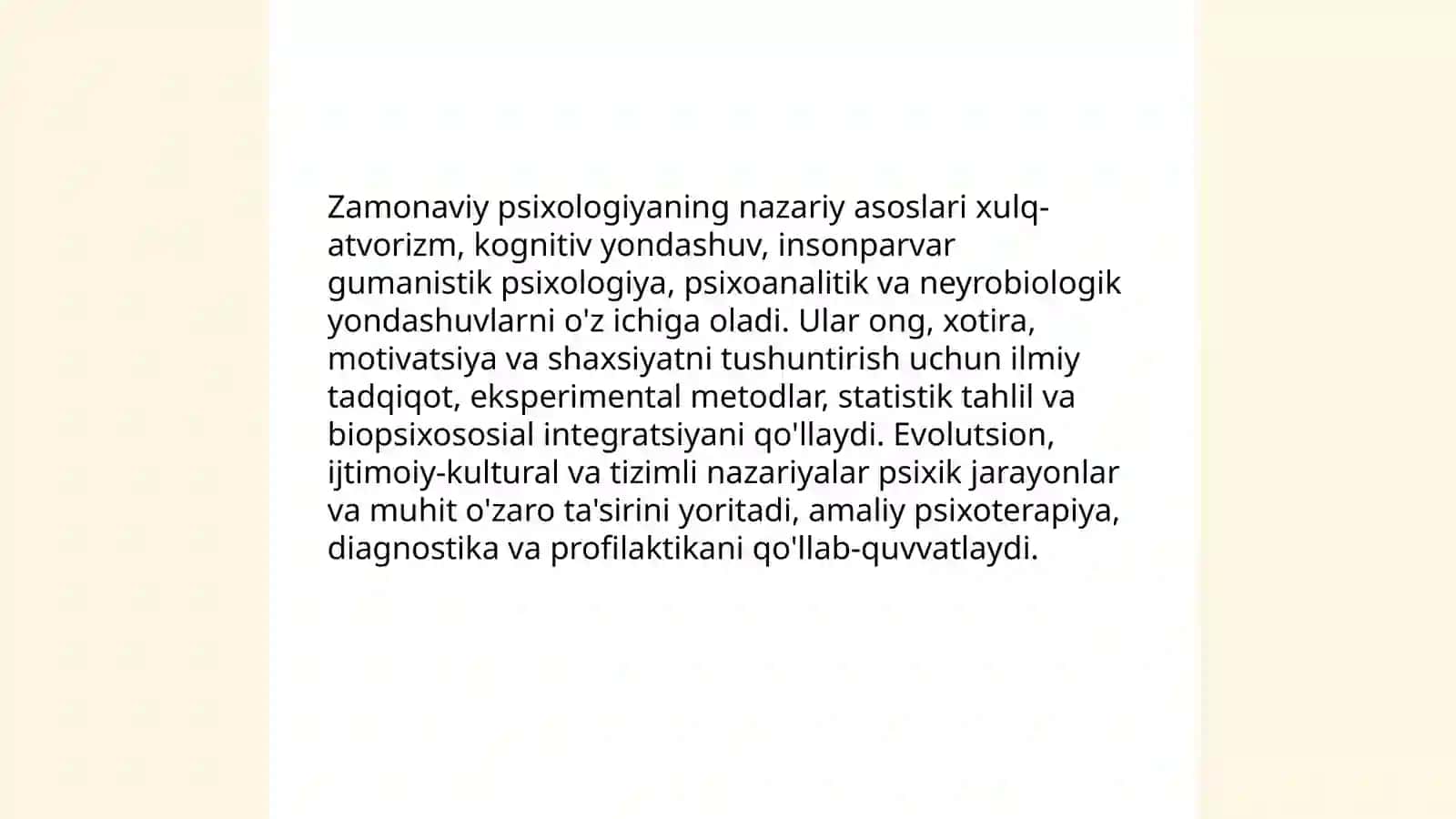 Zamonaviy psixalogiya 3