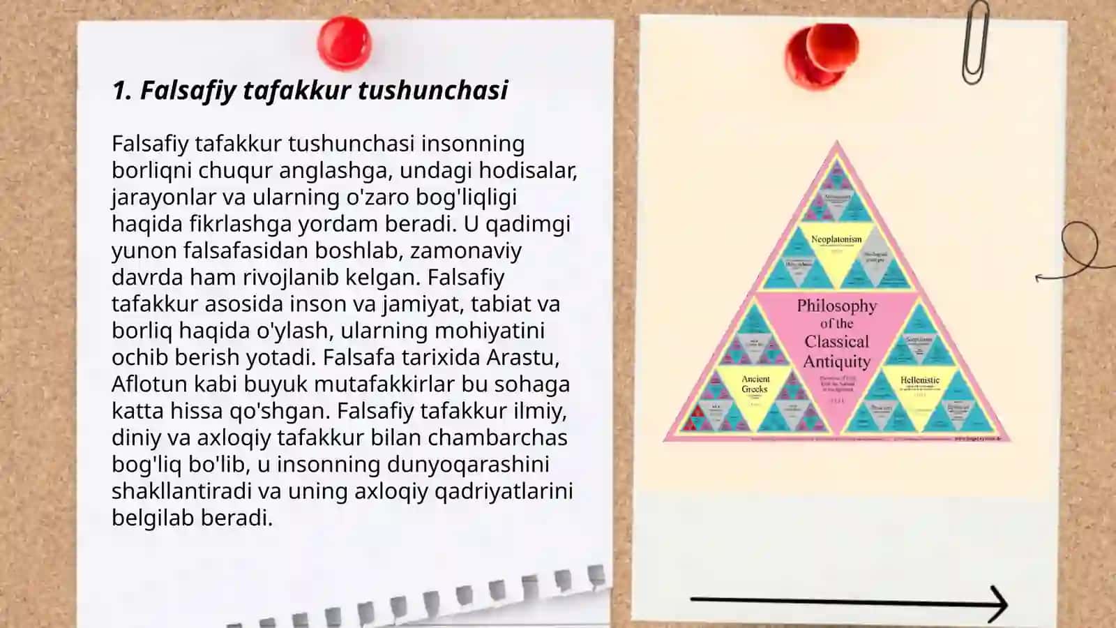 Falsafiy tafakkur taraqiyit bosqichlari.Shara falsafasi 3