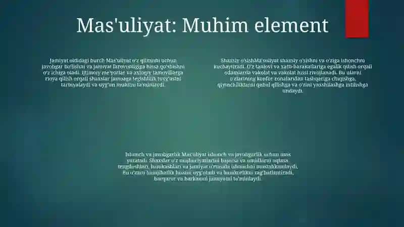 Oilaparvarlik Va MasʼUliyatlilikning Jamiyatdagi Tutgan OʻRni 3
