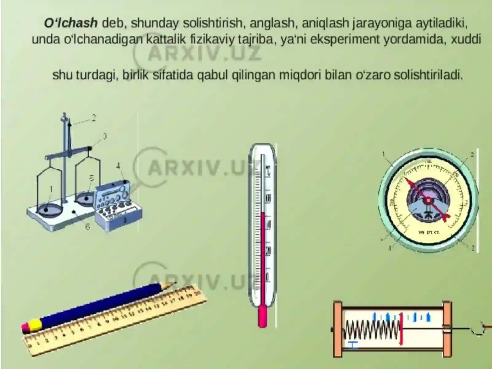 O'lchash natijalarini baholash 3