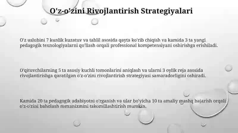 Zamonaviy Pedagogik Ko'nikmalarni Rivojlantirish Imkoniyatlari 3