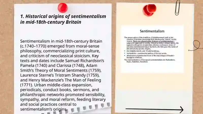 BEGINNING OF SENTIMENTALISM 3