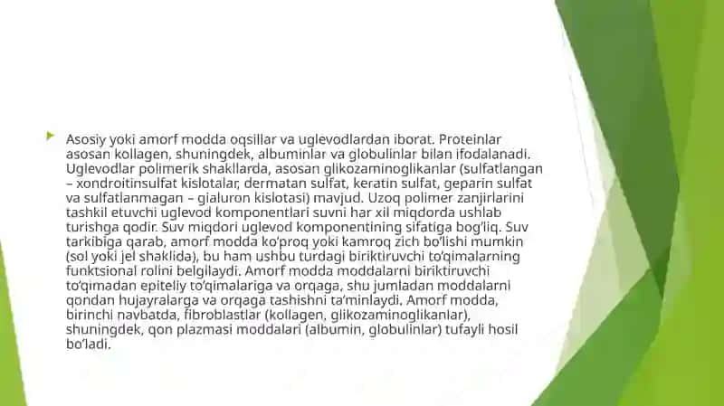 Sitologiya Gistologiya Embriologiya fanidan mustaqil ish 3