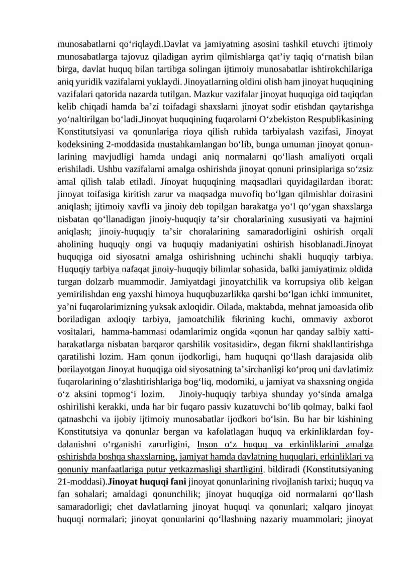 JINOYaT HUQUQI (UMUMIY QISM) 3