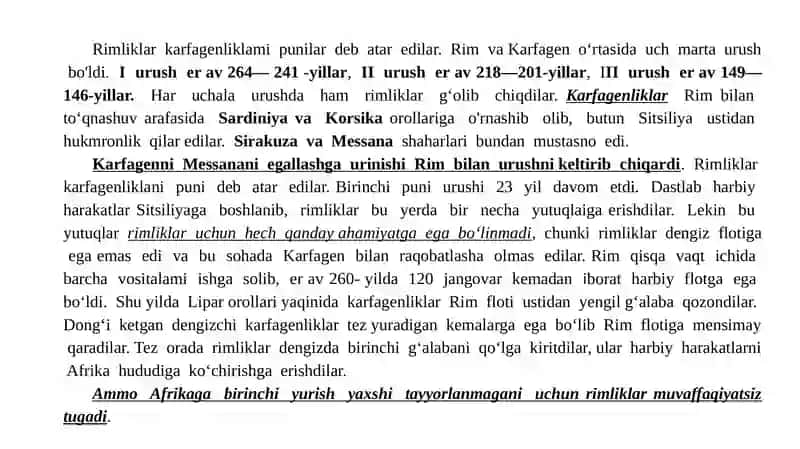 MIL. AVV. III-II ASRLARDA RIM RESPUBLIKASI 3